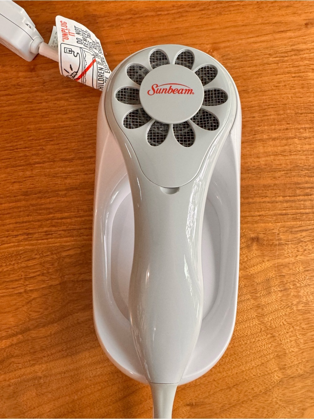 Sunbeam 1632 Wall Mount Hair Dryer for Airbnb or Guest Bath